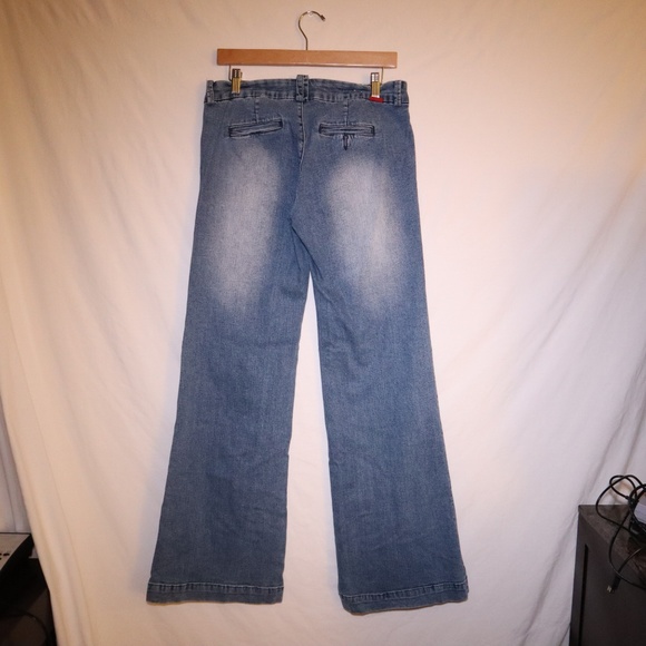 Pepe Jeans Low Rise Wide Leg Jeans 29 - Picture 4 of 6